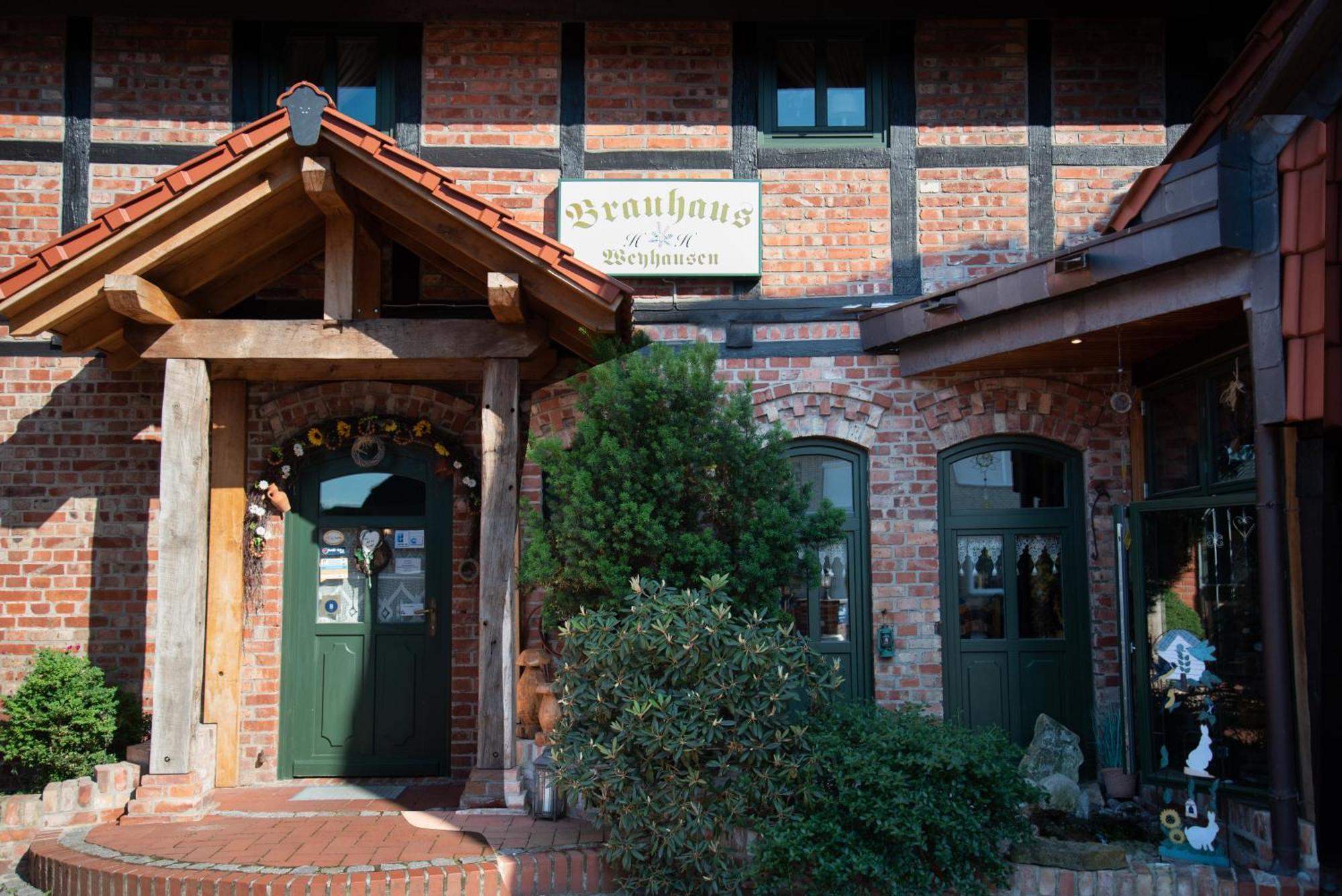 Mahlzeit - Hotel Brauhaus Weyhausen - Keramikstudio Экстерьер фото